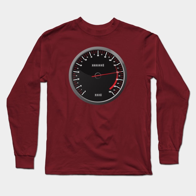 speedometer Long Sleeve T-Shirt by Jiestore